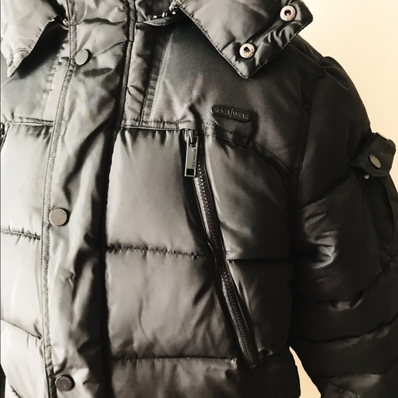 Men’s Roca Wear Black Puffer Jacket - Picture 2 of 6